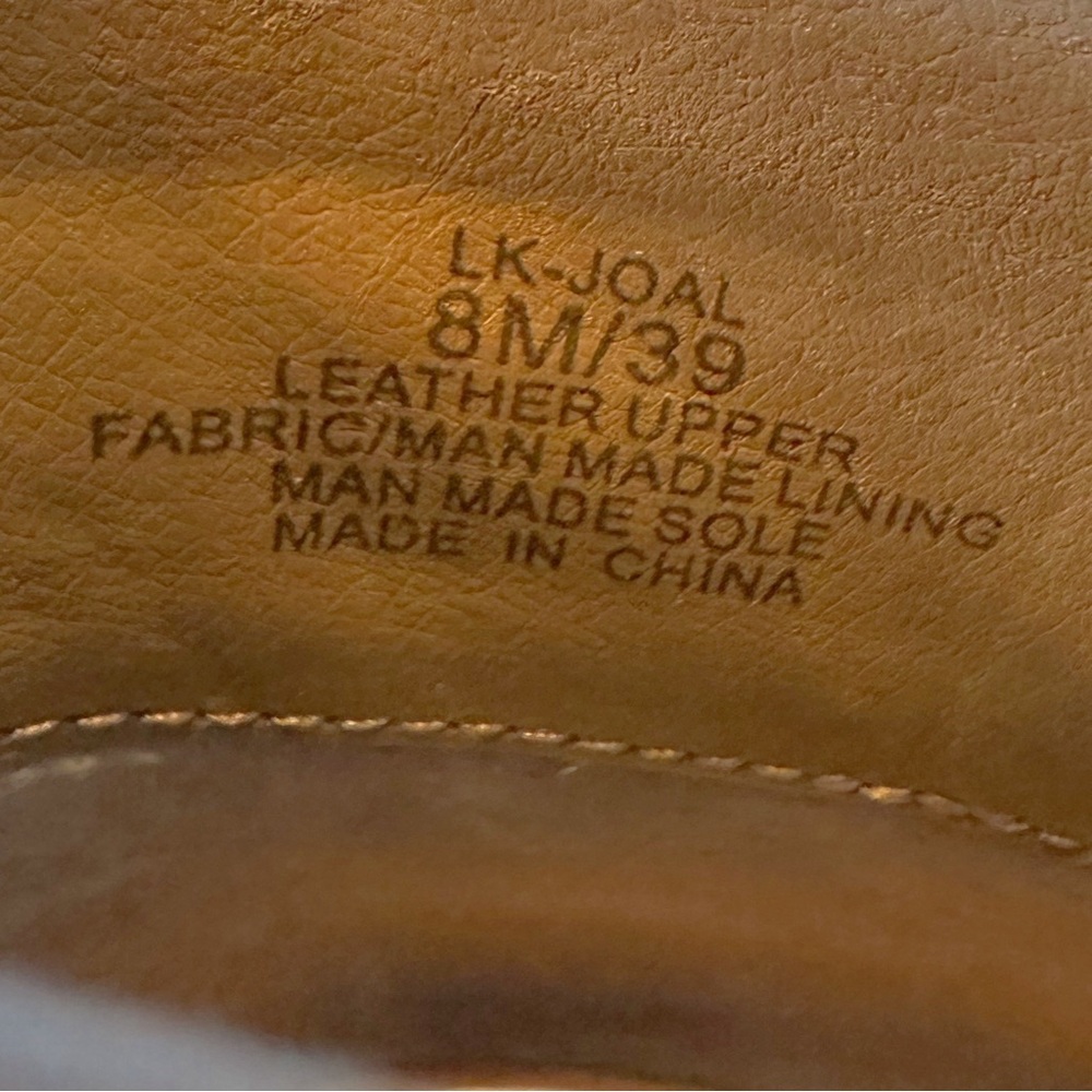 Lucky Brand Joal Tan Ankle Booties Size 8 - Like New - Picture 11 of 12